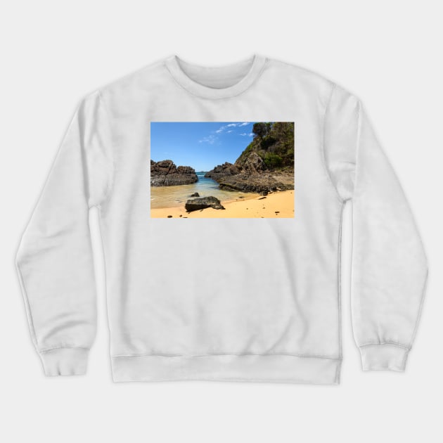 Seal Rocks 2 Crewneck Sweatshirt by fotoWerner